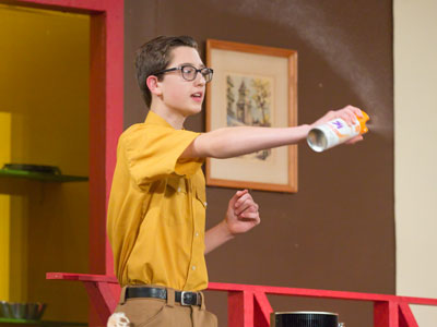 The original version of Neil Simon`s `The Odd Couple.`