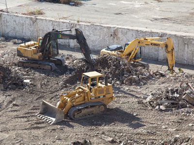 Tonka trucks, or the real thing?