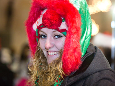 People called her Holly, but that may be her elf name.