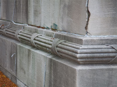 Memorial Hall looked better in 1907.