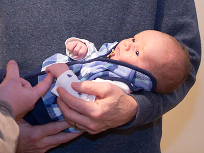 Welcome to the world.  Sorry it`s so cold.