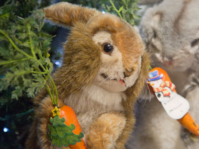 She wanted carets, not carrots, for Christmas.