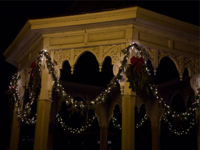 It`s dark.  It`s cold.  Why not go for a walk?