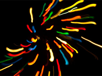 Christmas tree swirl.