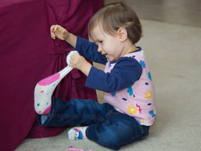 `They CANNOT make me wear socks!`