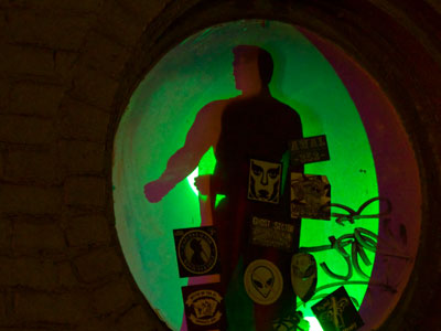 Shoot.  Keep walking.  Get back inside.