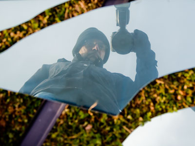 Here I was questioned by a suspicious cop.  Have the Mexican containment laws gone into effect already?