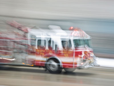 It was a busy day for first responders.