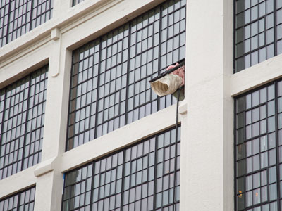 Have you ever been puked on by a building?