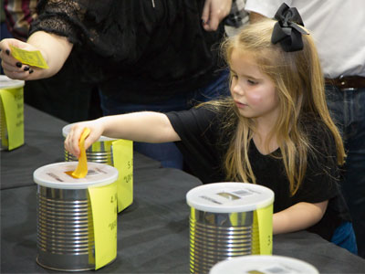 The audience voted for their favorites . . . 