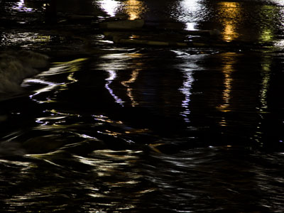 Oh, the river smelled bad.