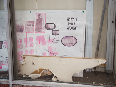 A previous plan to restore the Arcade.  It didn`t work.