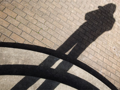 The bitter joke of winter:  bright sun, freezing cold.