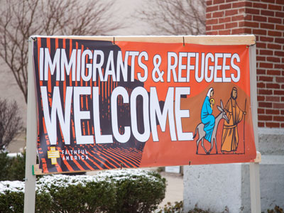 For I was hungry and you gave me something to eat, I was thirsty and you gave me something to drink, I was a stranger and you invited me in. MATTHEW 25:35