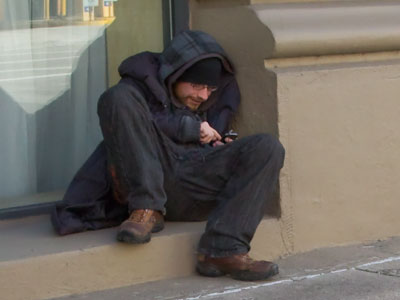 Eccentricity in the center city.