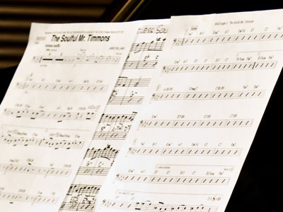 A lead sheet doesn`t give much information.  You know that jazz musicians just make up what they play, right?