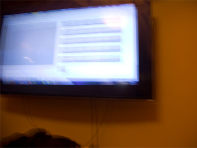 A scene from this morning`s photography workshop.