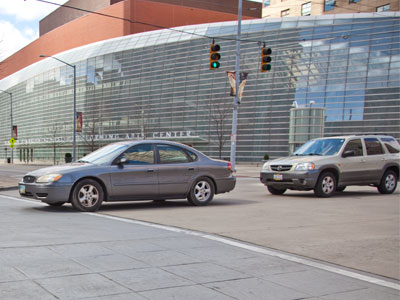 The idiot driver(s) of the day.