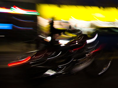 It`s motorcycle season in the Oregon District.