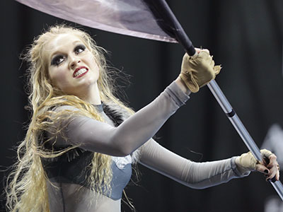 I took pictures of 170 color guard shows in three days.