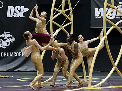 Carmel HS won a gold medal with the most beautiful combination of music and movement I`ve ever seen.