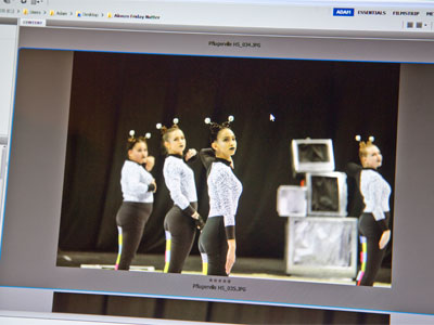 According to my notes, this must be Pflugerville HS, because they`re wearing gray and have pointy hair.