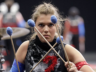 I had to drive an hour through farmlands to get to the competition today.  I saw a lot of cows and flags.