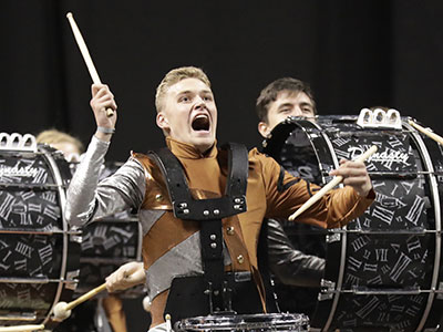 I wear earplugs but can feel sound vibrating my camera.