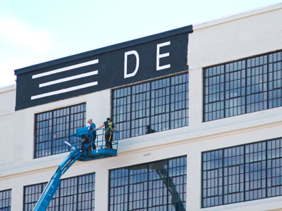 The DELCO LOFTS aren`t quite finished yet.