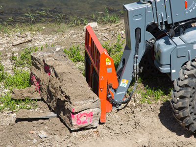 Every stone is numbered and will be put back where it was installed a century ago (see April 24 above).