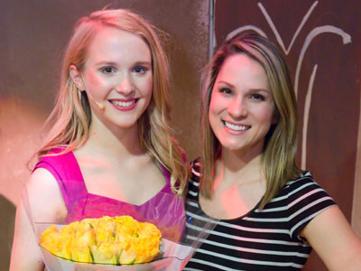 The stars of `Legally Blonde` at Miami Valley School.