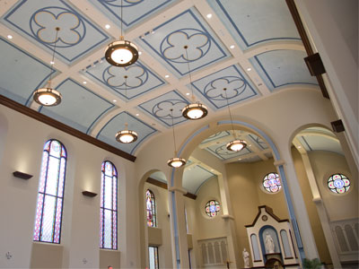 I have not been inside this chapel for a really long time.  It has changed a lot for the better.