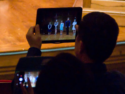 And then I went to a concert, but I guess I could have just stayed home and watched it on the Internet.