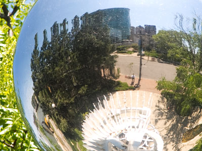 Here I am on the aforementioned sidewalk.