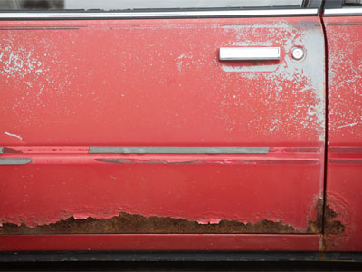 A little touch-up and it`s good as new.