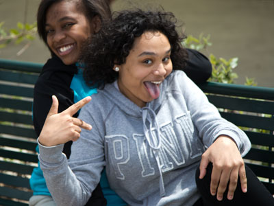 `Hey, take my picture!` `Are you sure?`  I guess she was.