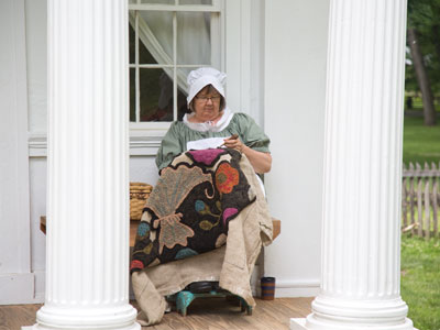 A pioneer woman`s work is never done.