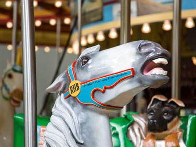 I didn`t ride the carousel.
