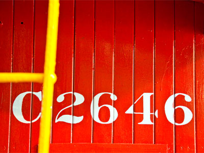 And I didn`t ride the train.