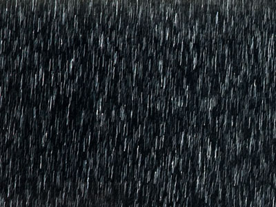 I took shelter from hail on my short drive home.