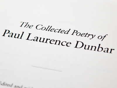 He sang of life, serenely sweet, with, now and then, a deeper note.  From some high peak, nigh yet remote, he voiced the world`s absorbing beat. PAUL LAURENCE DUNBAR