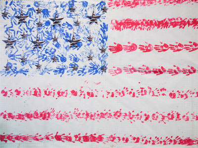 Hands across America.