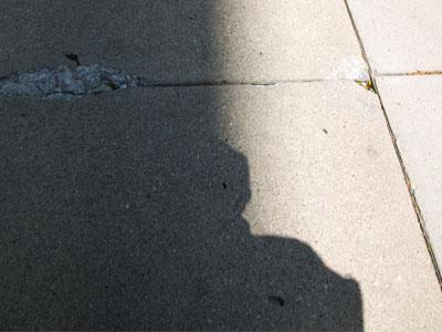 One half of me feels more comfortable than the other.