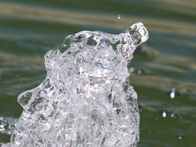 Water, water, wonderful water.