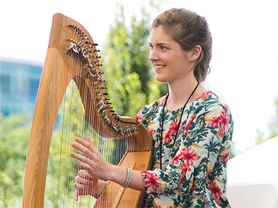 It was the perfect day for a summer festival.