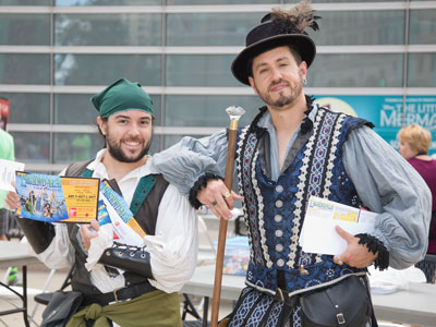 Tonight was a big arts party -- or an AAHRRTS party.