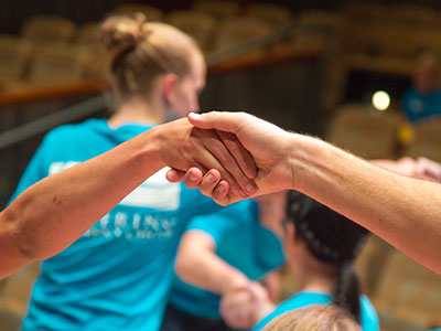 Hold my hand and I`ll take you there.  STEPHEN SONDHEIM