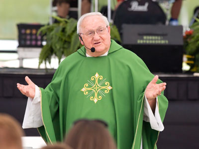 GermanFest day three began with a Polka Mass.