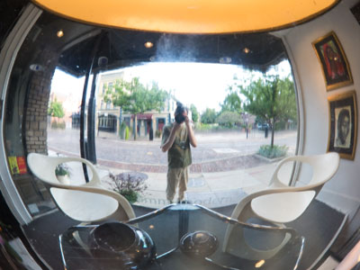 My vision of the world is a little warped.