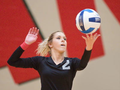 You don`t have to be tall to be a good volleyball player.